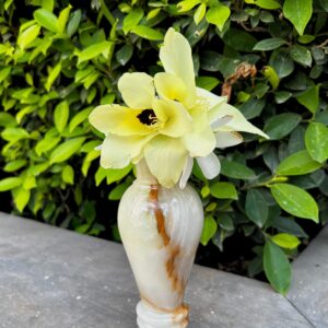 Onyx Flower Vase