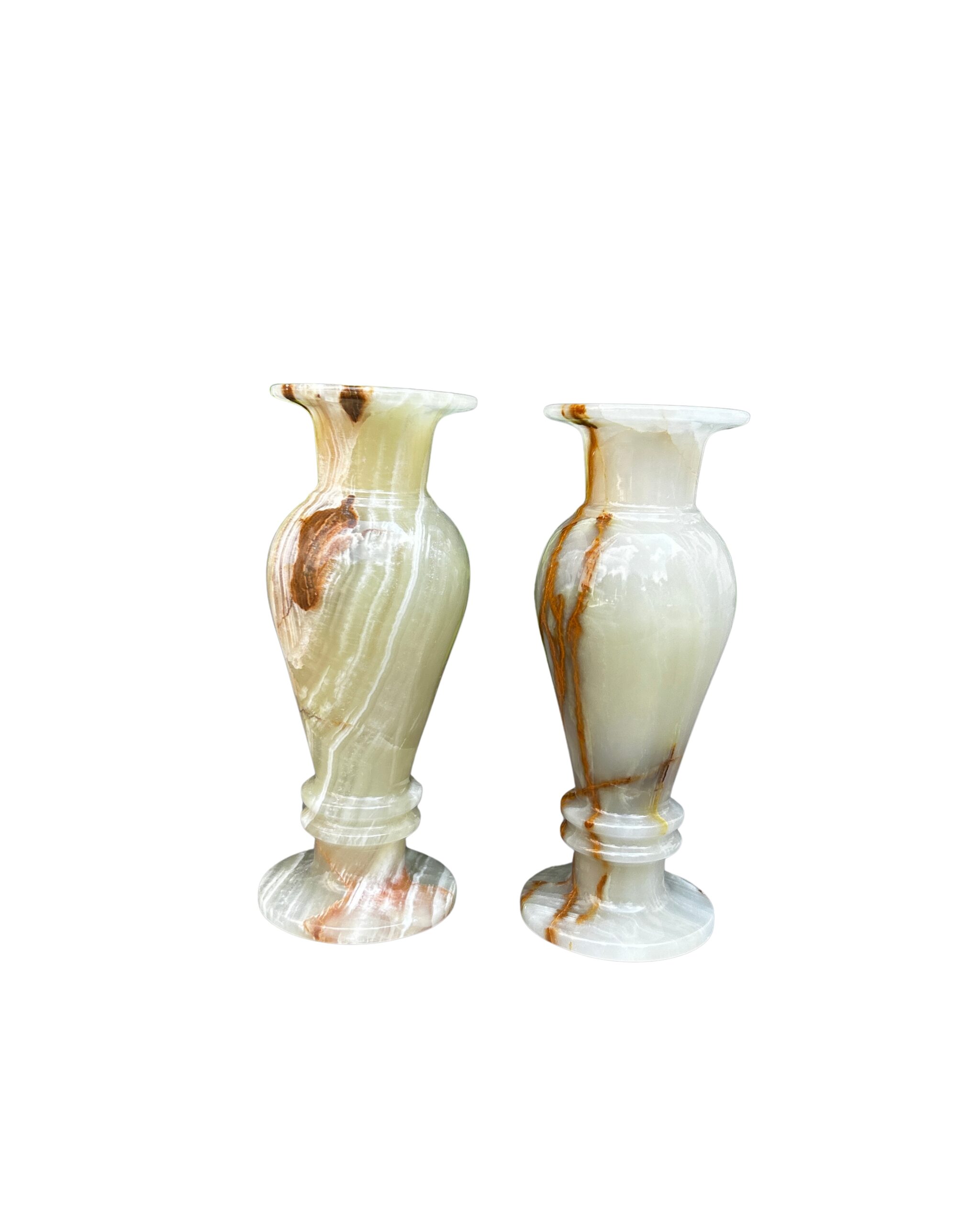 Hand-Carved Pure Natural Onyx Vase – Decorative Flower Vase - Image 4