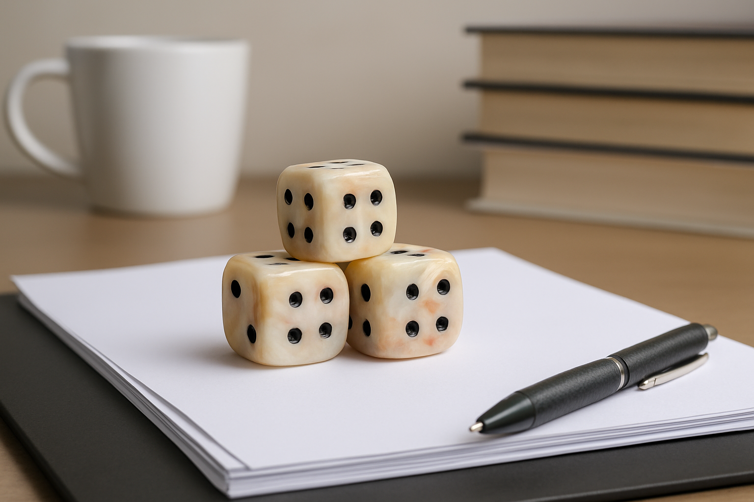 Handcrafted Onyx Marble Dice – Natural Stone Paperweight & Home/Office Décor