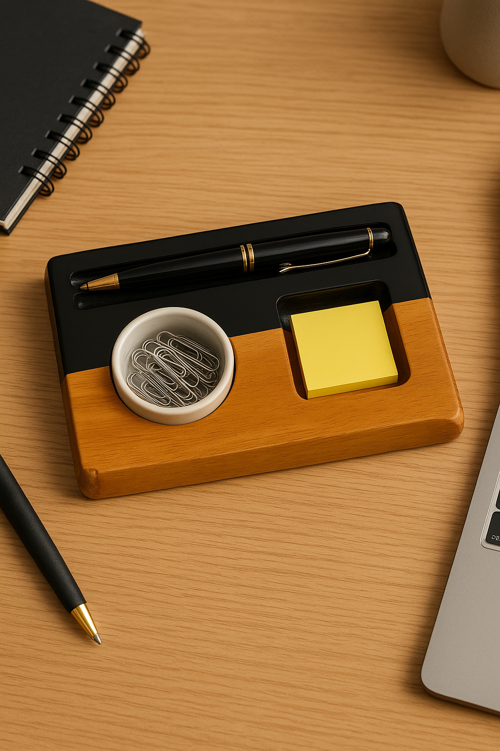 Handmade Premium Epoxy Resin Office Table Organizer for Home & Workspace - Image 5