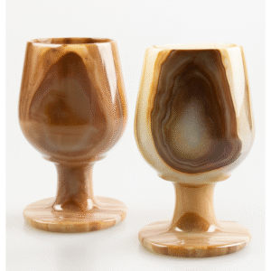 Onyx Marble Wine Glass (Set of 2)