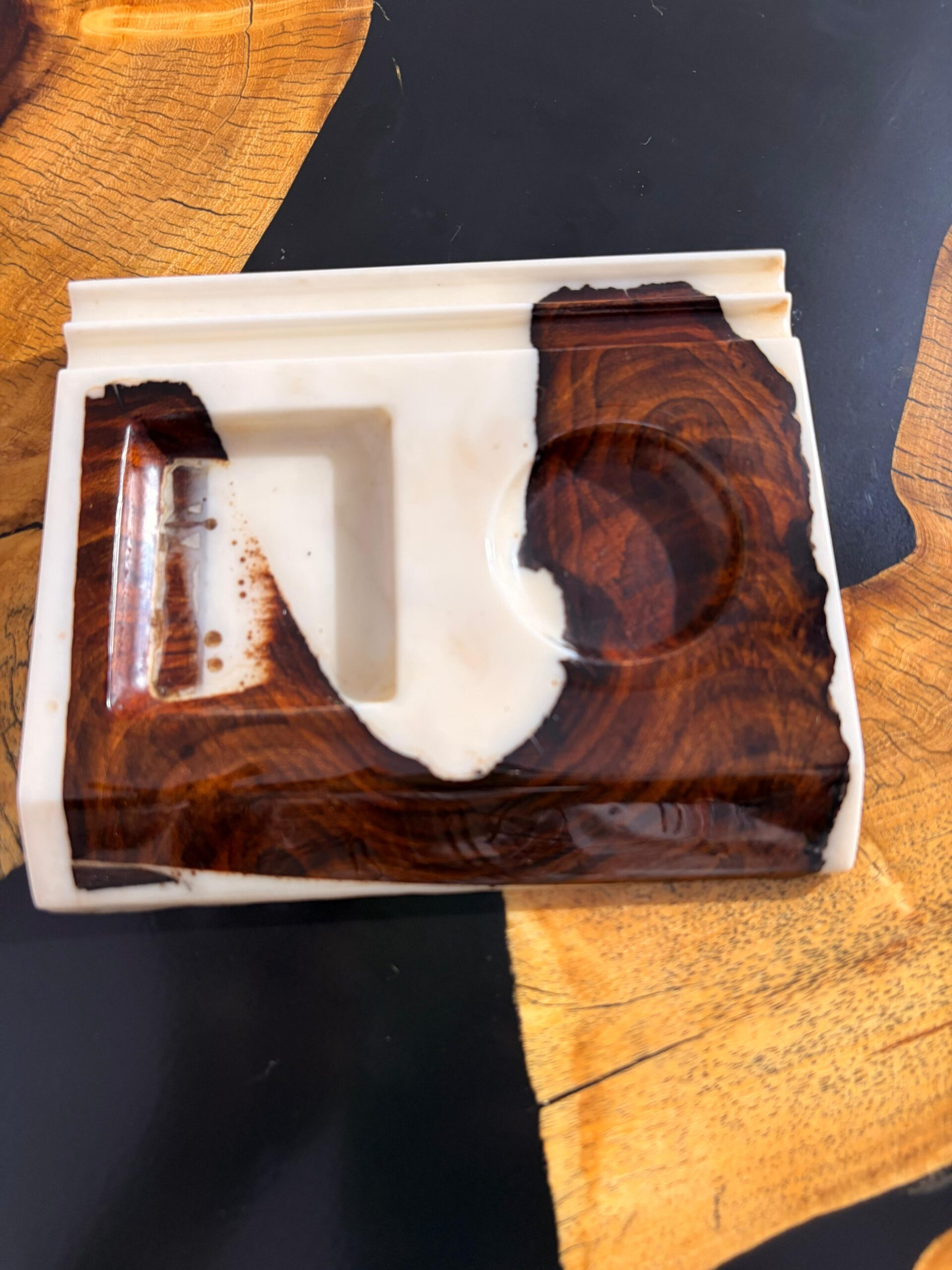 Handmade Premium Epoxy Resin Office Table Organizer for Home & Workspace - Image 10